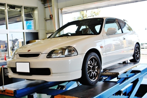 DC2純正ホイール流用（ホンダ シビックタイプR・EK9）by TNM48